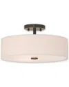 Livex Lighting Livex Meridian 3-light English Bronze Ceiling Mount