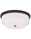 Livex Lighting Livex Meridian 4-light Bronze Ceiling Mount