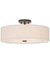 Livex Lighting Livex Meridian 4-light English Bronze Ceiling Mount