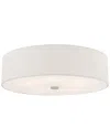 Livex Lighting Livex Meridian 5 Light Brushed Nickel Ceiling Mount