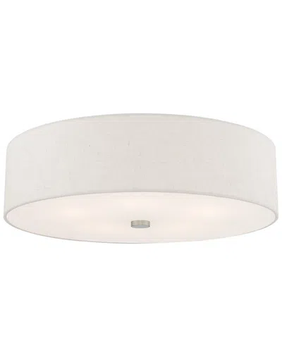 Livex Lighting Livex Meridian 5 Light Brushed Nickel Ceiling Mount