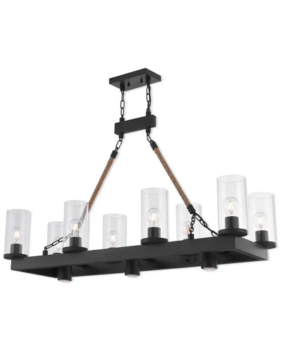 Livex Lighting Livex Metuchen 11 Light Bz Linear Chandelier