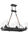 Livex Lighting Livex Metuchen 8 Light Bz Linear Chandelier