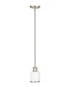 Livex Lighting Livex Middlebush 1-light Brushed Nickel Mini Pendant