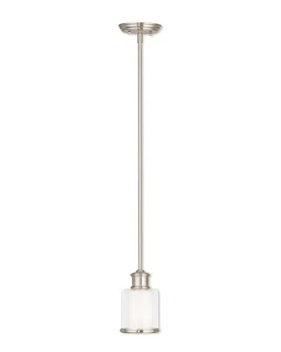 Livex Lighting Livex Middlebush 1-light Brushed Nickel Mini Pendant