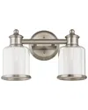Livex Lighting Livex Middlebush 2-light Brushed Nickel Bath-light