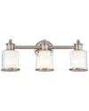 Livex Lighting Livex Middlebush 3-light Brushed Nickel Bath-light