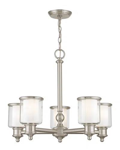 Livex Lighting Livex Middlebush 5-light Brushed Nickel Chandelier