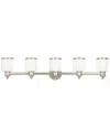 Livex Lighting Livex Middlebush 5-light Polished Nickel Bath-light