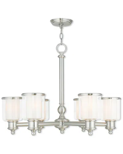 Livex Lighting Livex Middlebush 6-light Brushed Nickel Chandelier