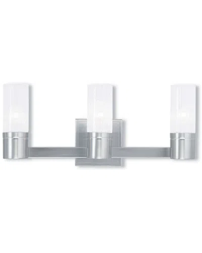Livex Lighting Livex Midtown 3-light Brushed Nickel Bath-light