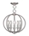 Livex Lighting Livex Milania 5-light Bn Chain Lantern/ceiling Mount