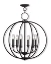 Livex Lighting Livex Milania 6-light Bronze Chandelier