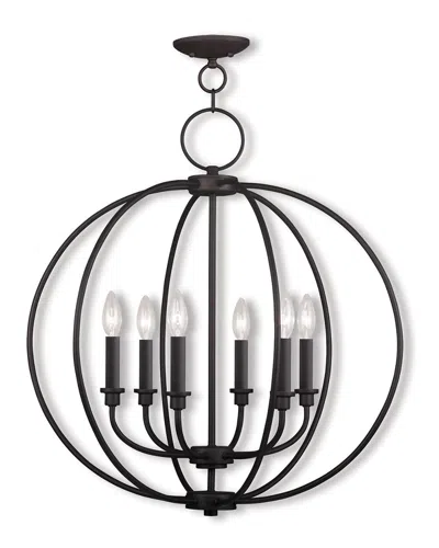Livex Lighting Livex Milania 6-light Bronze Chandelier