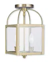 Livex Lighting Livex Milford 2-light Ab Chain Hang/ceiling Mount