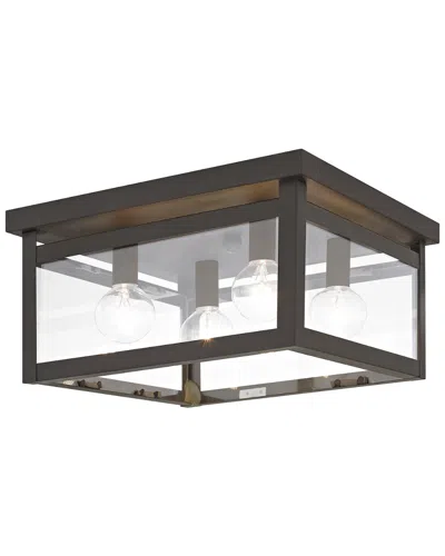 Livex Lighting Livex Milford 4-light Bronze Ceiling Mount