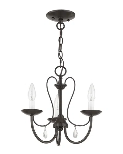 Livex Lighting Livex Mirabella 3-light English Bronze Chandelier