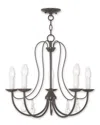 Livex Lighting Livex Mirabella 5-light English Bronze Chandelier