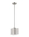 Livex Lighting Livex Mission 1-light Brushed Nickel Bath-light