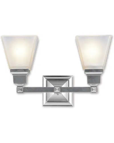 Livex Lighting Livex Mission 2-light Brushed Nickel Bath-light