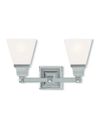 Livex Lighting Livex Mission 2-light Polished Nickel Bath-light