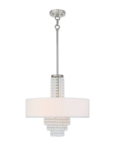 Livex Lighting Livex Mission 3-light Brushed Nickel Bath-light