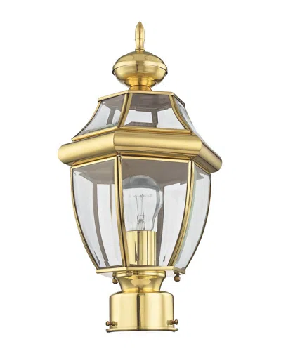 Livex Lighting Livex Monterey 1-light Pb Outdoor Post Lantern