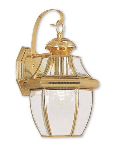 Livex Lighting Livex Monterey 1-light Pb Outdoor Wall Lantern