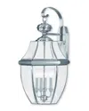 Livex Lighting Livex Monterey 4-light Bn Outdoor Wall Lantern