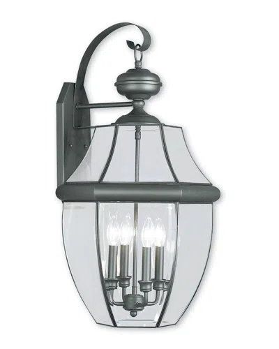 Livex Lighting Livex Monterey 4-light Bronze Outdoor Wall Lantern