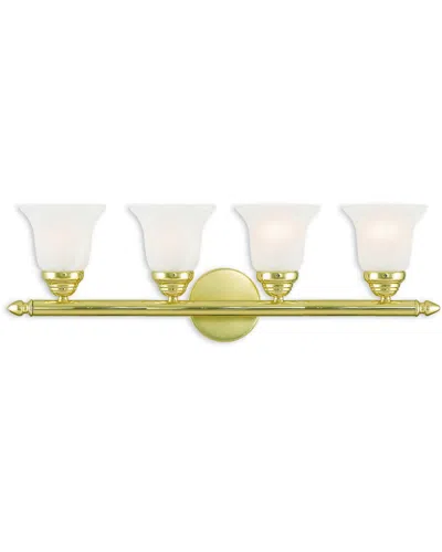 Livex Lighting Livex Neptune 4-light Polished Brass Bath-light