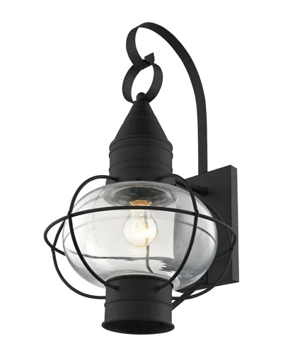Livex Lighting Livex Newburyport 1-light Black Outdoor Wall Lantern