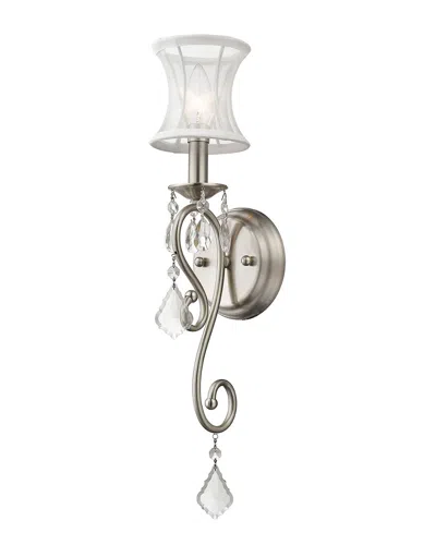 Livex Lighting Livex Newcastle 1-light Brushed Nickel Wall Sconce