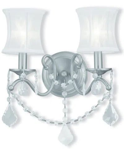 Livex Lighting Livex Newcastle 2-light Brushed Nickel Wall Sconce
