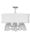 Livex Lighting Livex Newcastle 8-light Brushed Nickel Chandelier
