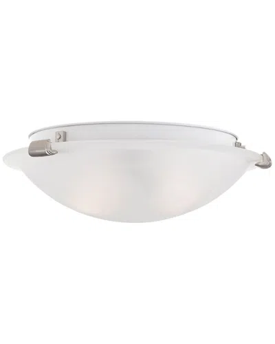 Livex Lighting Livex Oasis 2-light Brushed Nickel Ceiling Mount