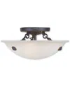 Livex Lighting Livex Oasis 3-light Bronze Ceiling Mount