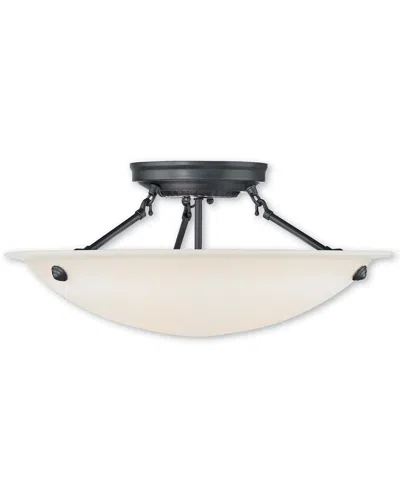 Livex Lighting Livex Oasis 3-light Bronze Ceiling Mount