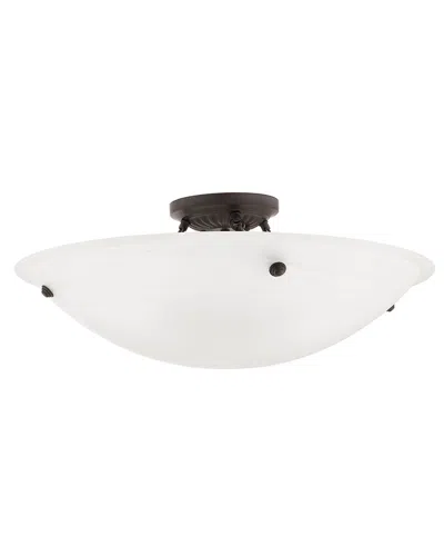 Livex Lighting Livex Oasis 4-light Bronze Ceiling Mount
