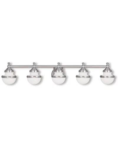 Livex Lighting Livex Oldwick 5-light Brushed Nickel Bath-light