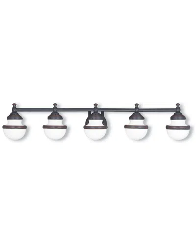 Livex Lighting Livex Oldwick 5-light Olde Bronze Bath-light