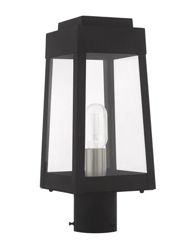 Livex Lighting Livex Oslo 1 Lt Black Outdoor Post Top Lantern