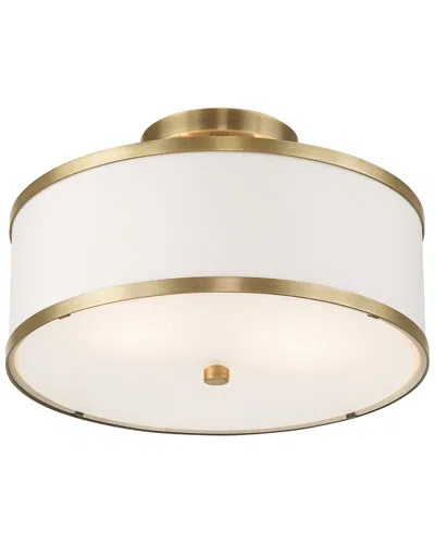 Livex Lighting Livex Park Ridge 2 Light Antique Brass Ceiling Mount