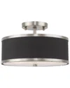 Livex Lighting Livex Park Ridge 2 Light Brushed Nickel Ceiling Mount