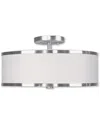 Livex Lighting Livex Park Ridge 3-light Brushed Nickel Ceiling Mount