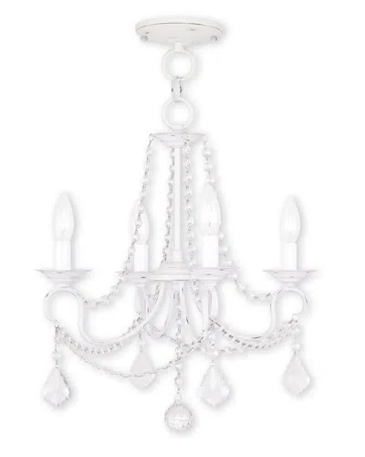 Livex Lighting Livex Pennington 4-light Aw Chain Hang/ceiling Mount