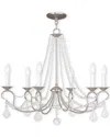 Livex Lighting Livex Pennington 6-light Brushed Nickel Chandelier