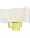 Livex Lighting Livex Pierson 2 Lt Pb Ada Wall Sconce