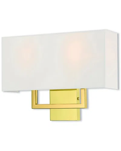Livex Lighting Livex Pierson 2 Lt Pb Ada Wall Sconce