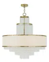 Livex Lighting Livex Prescott 8-light Winter Gold Chandelier